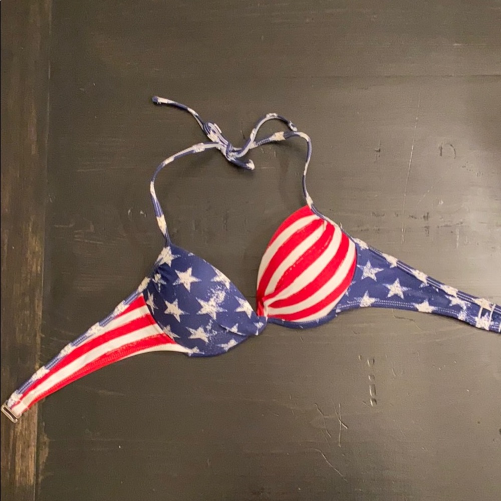 Stars and Stripes swimsuit top